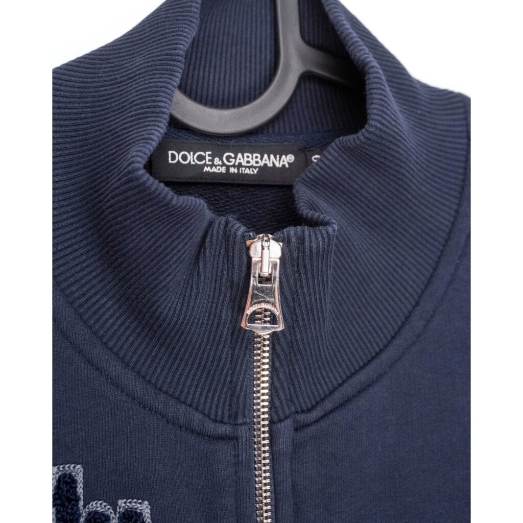 Dolce Gabbana DG Family Love Teddy Logo Zip Sweatshirt — photo 4