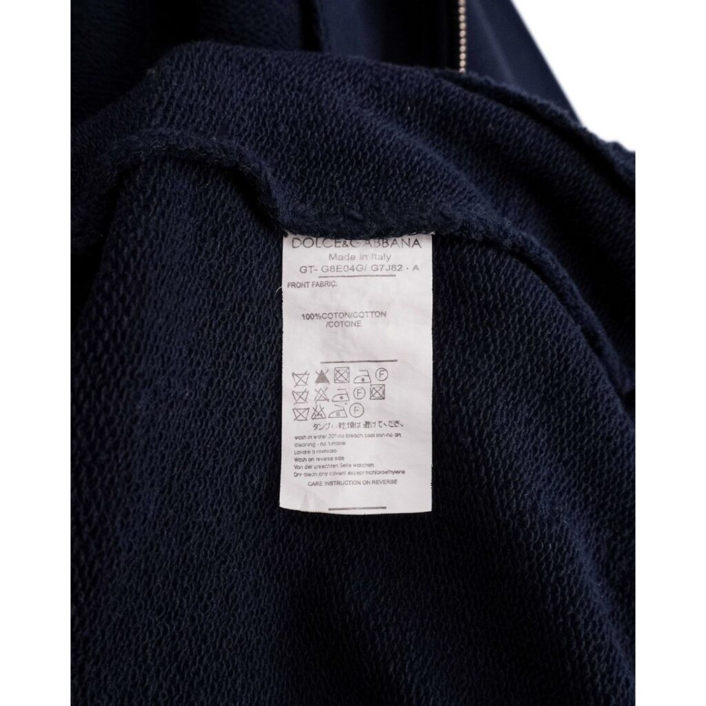 Dolce Gabbana DG Family Love Teddy Logo Zip Sweatshirt — photo 8