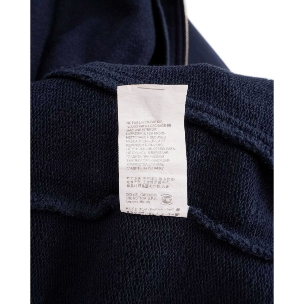 Dolce Gabbana DG Family Love Teddy Logo Zip Sweatshirt — photo 9