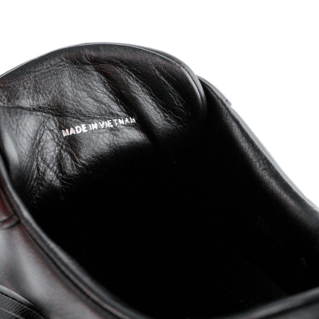Prada Milano Classic Logo Black Leather Tennis Sneakers — photo 9