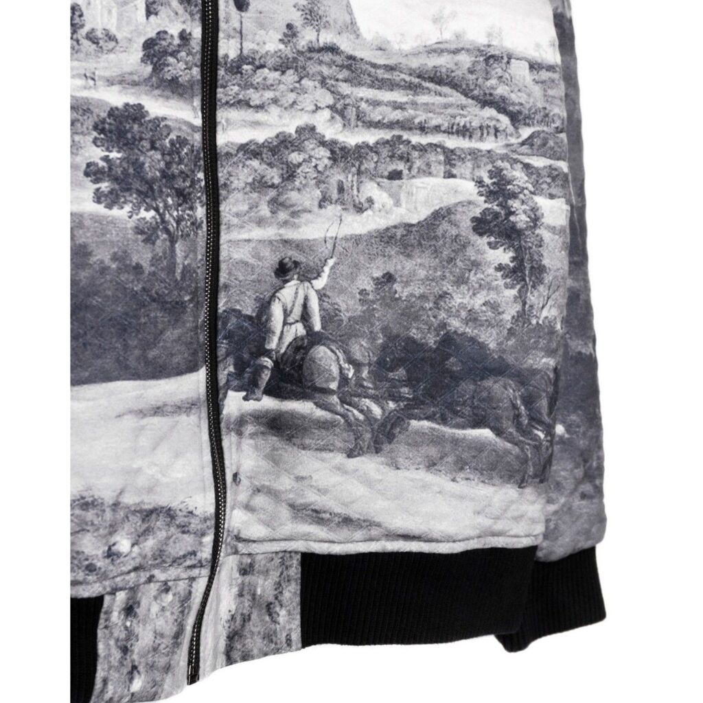 Rare Vintage Dolce Gabbana DG Logo Landscape Print Jacket — photo 4