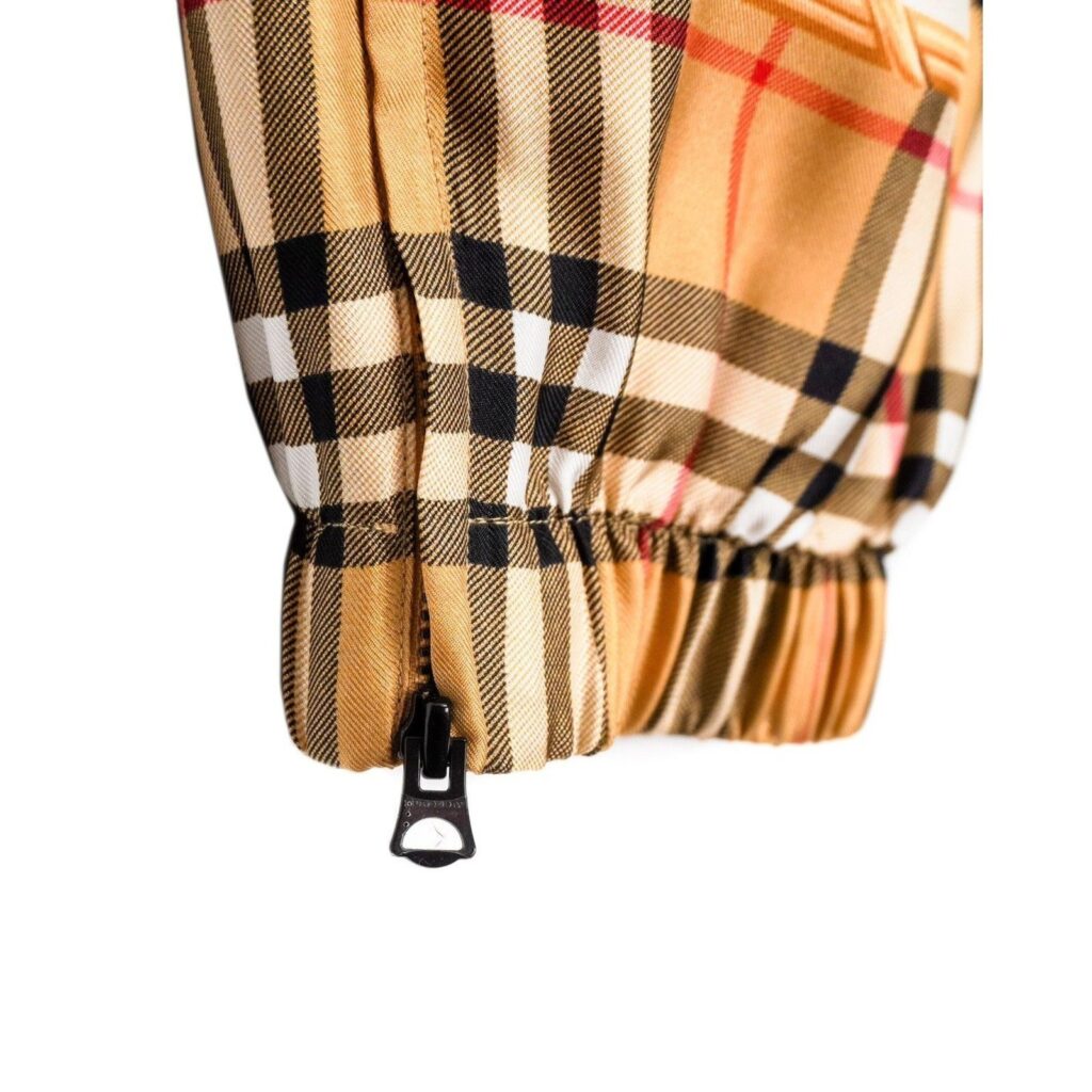 Burberry Beige Antique Scarf Print Yewbury Silk Jogger Pants — photo 5