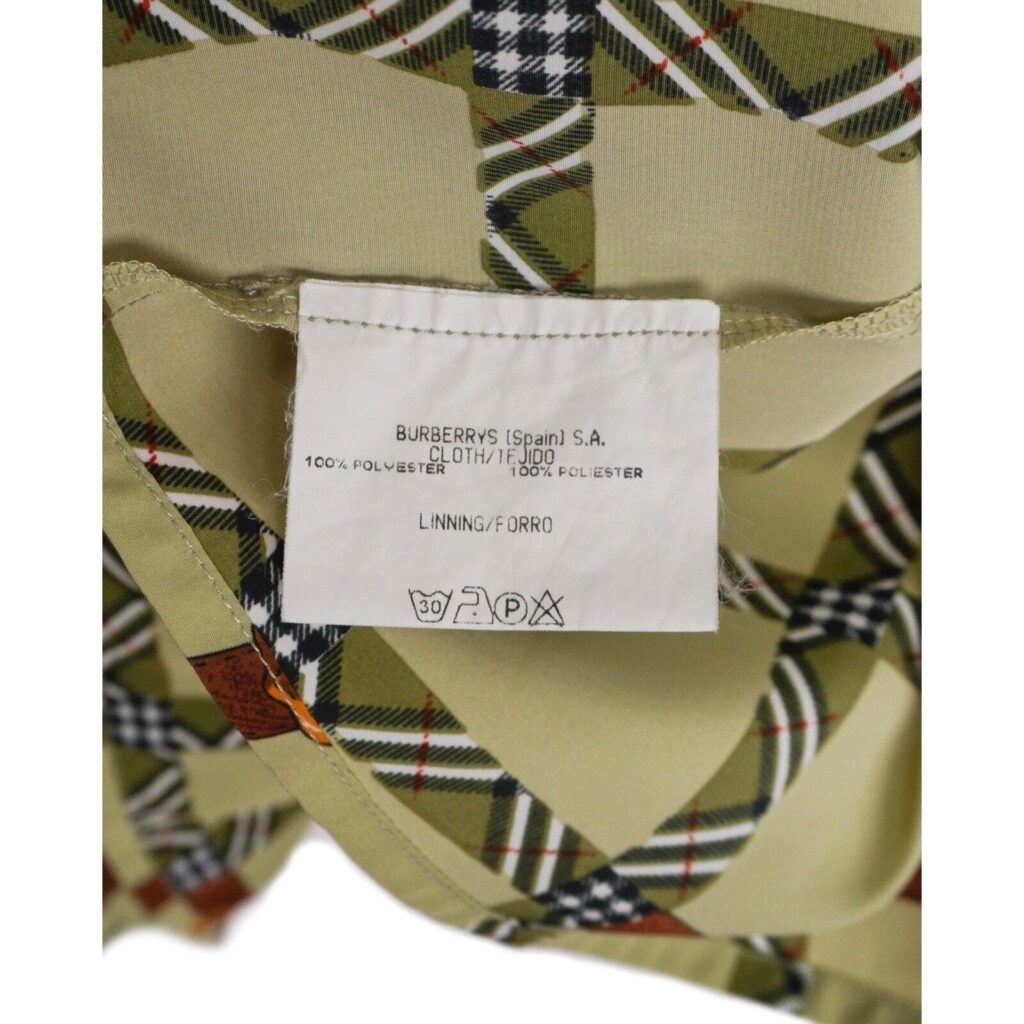 Burberrys of London Full Check Belt Print Silky Blouse Shirt — photo 7