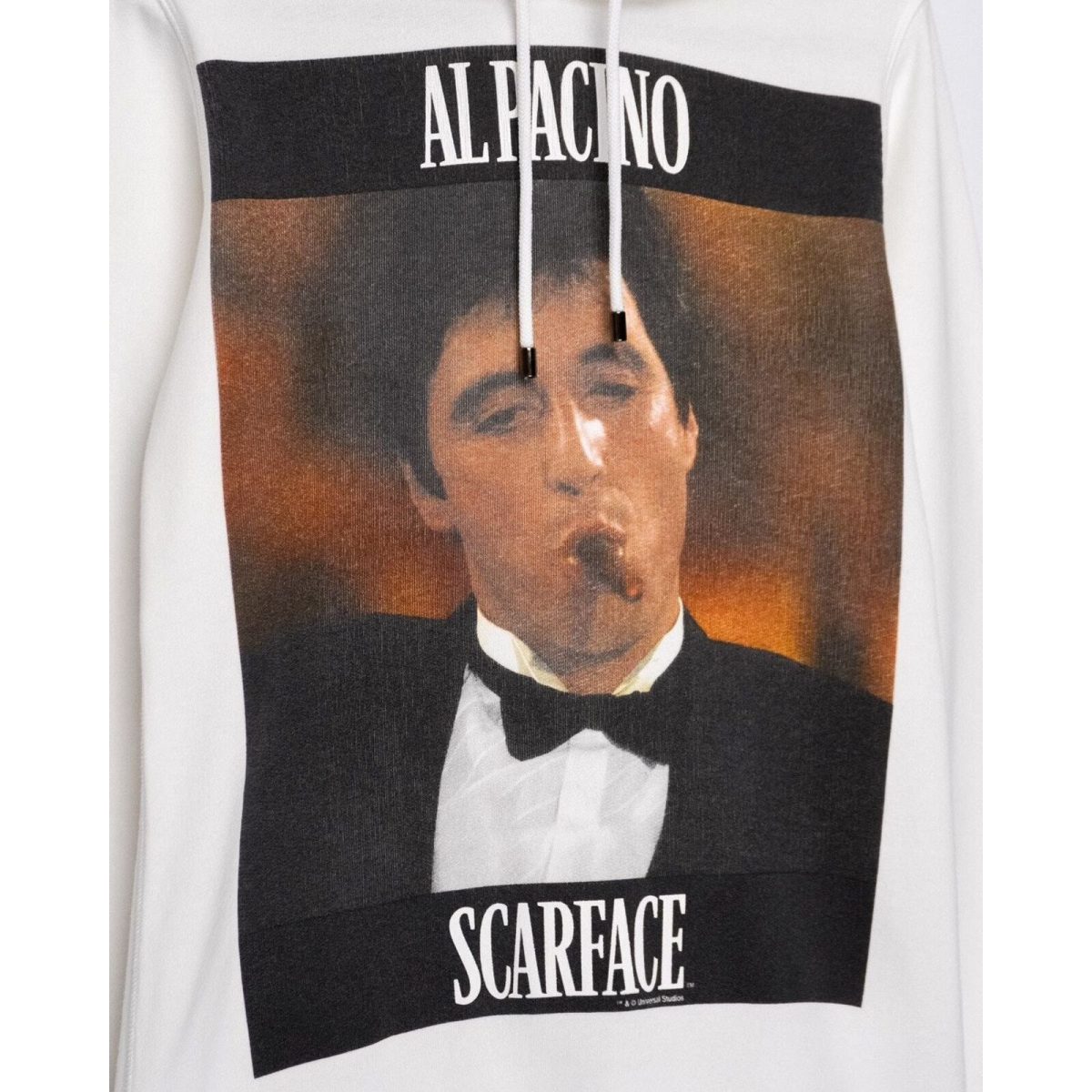 Vintage Dolce Gabbana AW09 Scarface White Sweatshirt Hoodie — photo 5