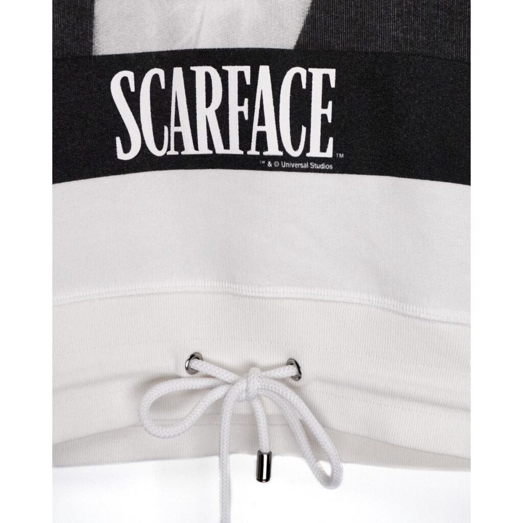 Vintage Dolce Gabbana AW09 Scarface White Sweatshirt Hoodie — photo 7