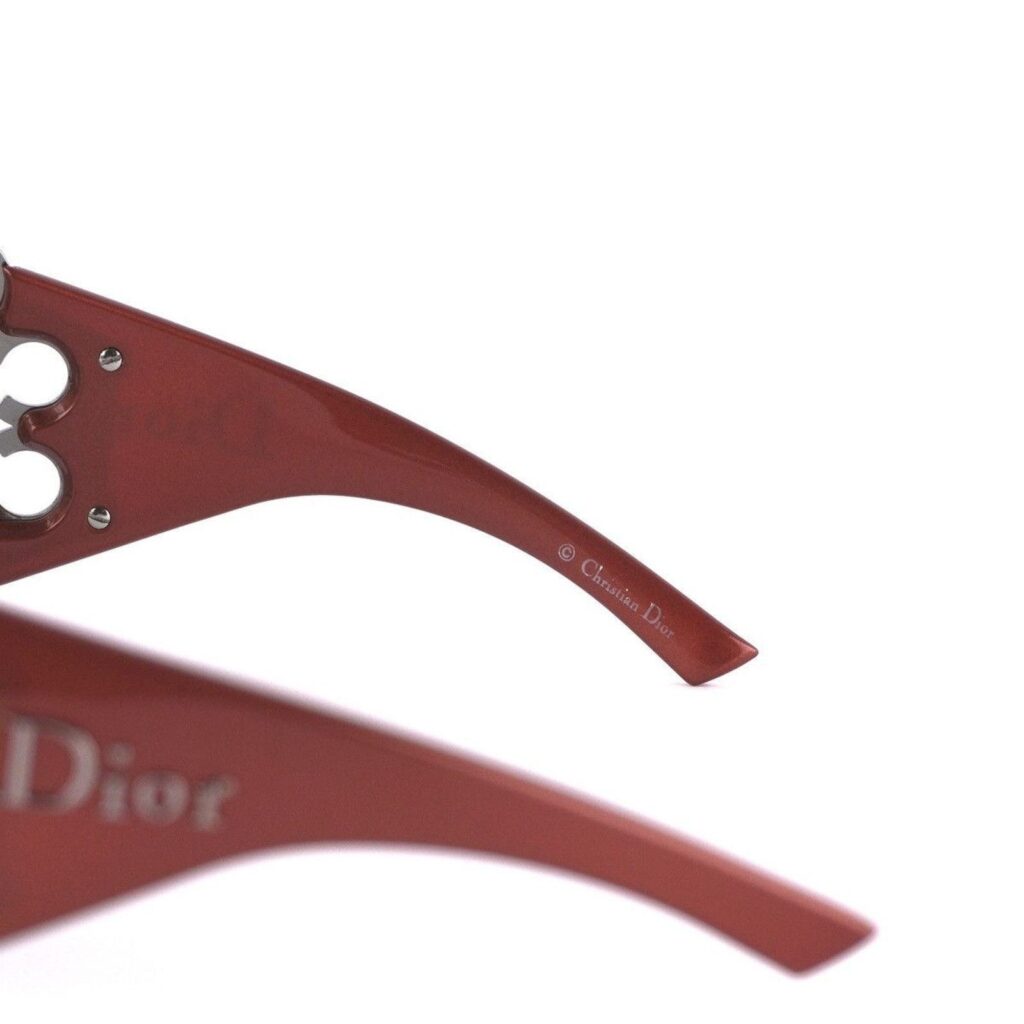 Vintage Christian Dior Diori Mask Shield Silver Sunglasses — photo 4