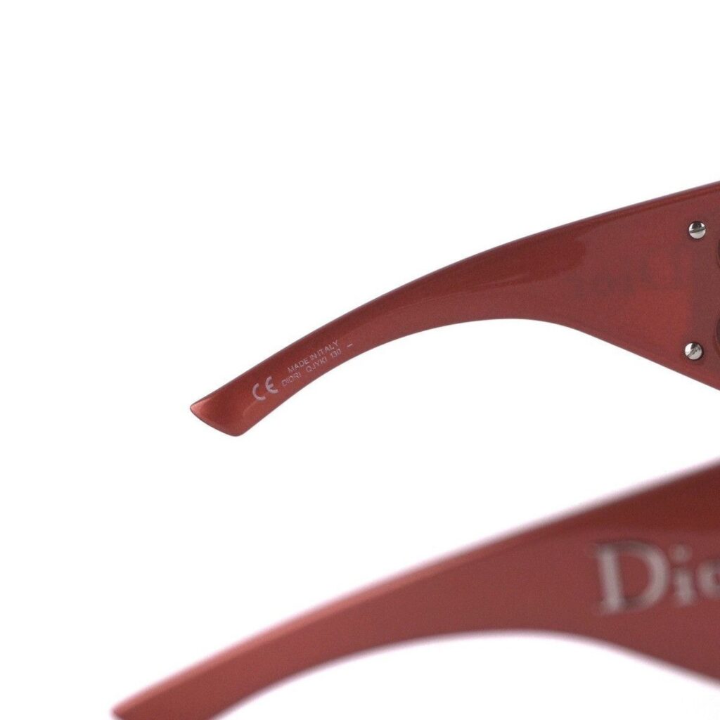 Vintage Christian Dior Diori Mask Shield Silver Sunglasses — photo 6