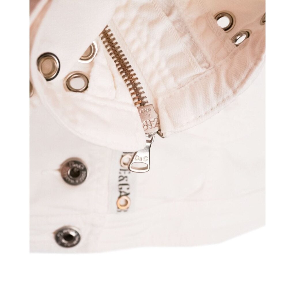 Dolce Gabbana 90’s Multi Zip Logo Eyelet Women’s Jacket — photo 10