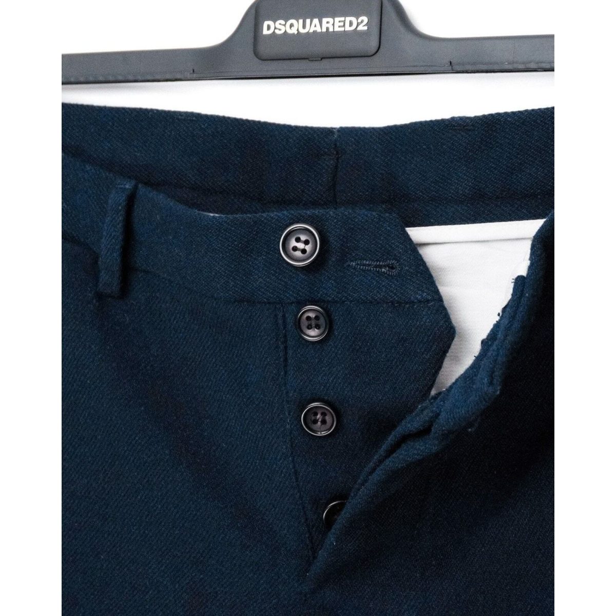 Norse Projects Lucas Lightweight Wool Navy Trousers Pants — photo 6