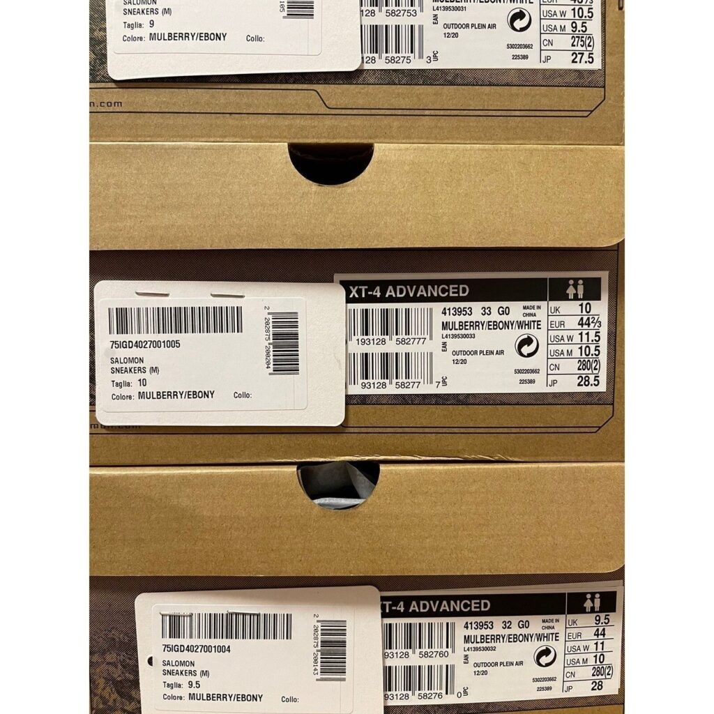 Salomon XT-4 Advanced Mulberry Low Sneakers — photo 7