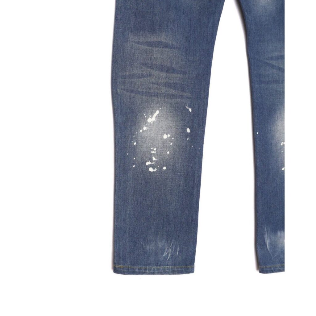 Vintage Dolce Gabbana Paint Splatter Distressed Pant Jeans — photo 6