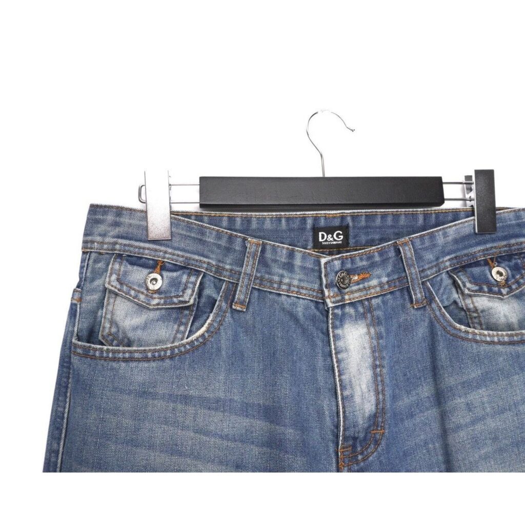 Vintage Dolce Gabbana Paint Splatter Distressed Pant Jeans — photo 7