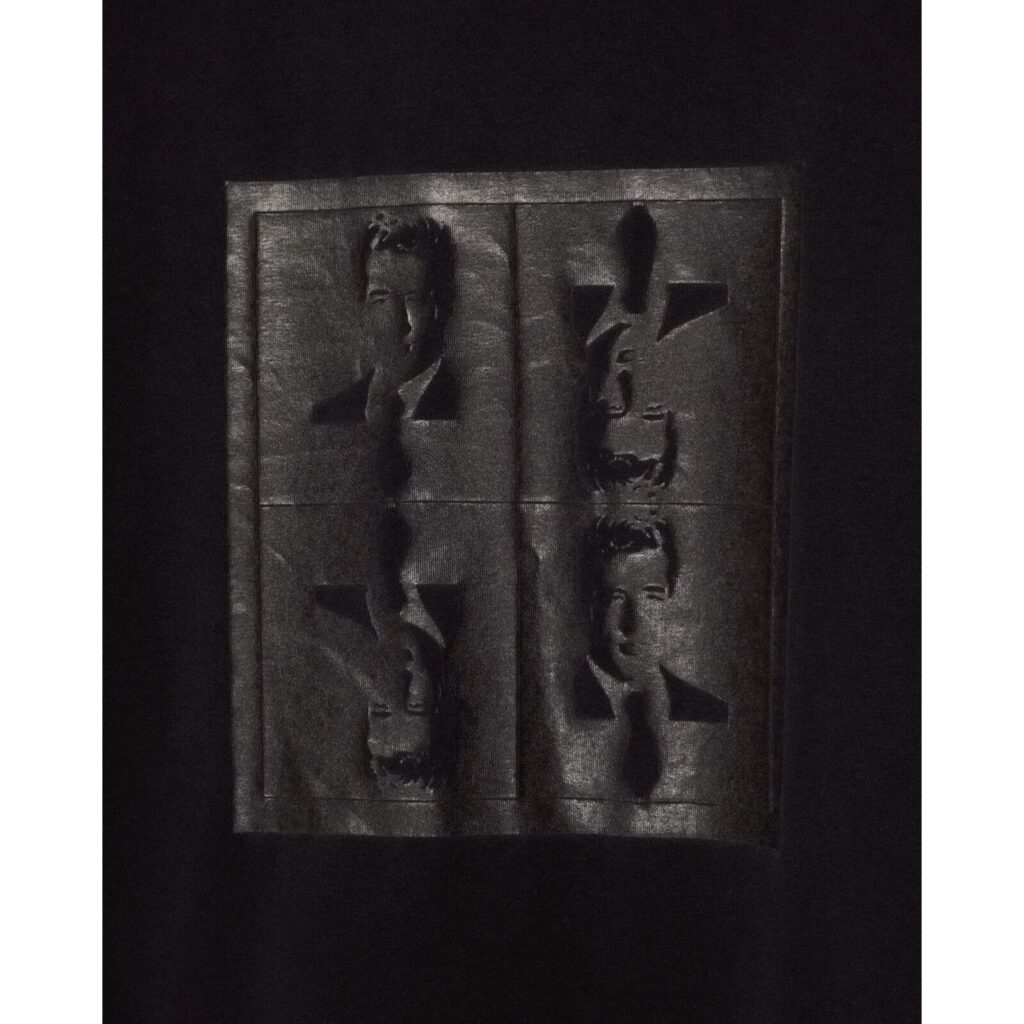 Vintage Versace Gianni Print Black Long Sleeve Tee Shirt — photo 5